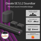 VIZIO Elevate SE 5.1.2 Soundbar With Wireless Subwoofer, Dolby Atmos - 2024