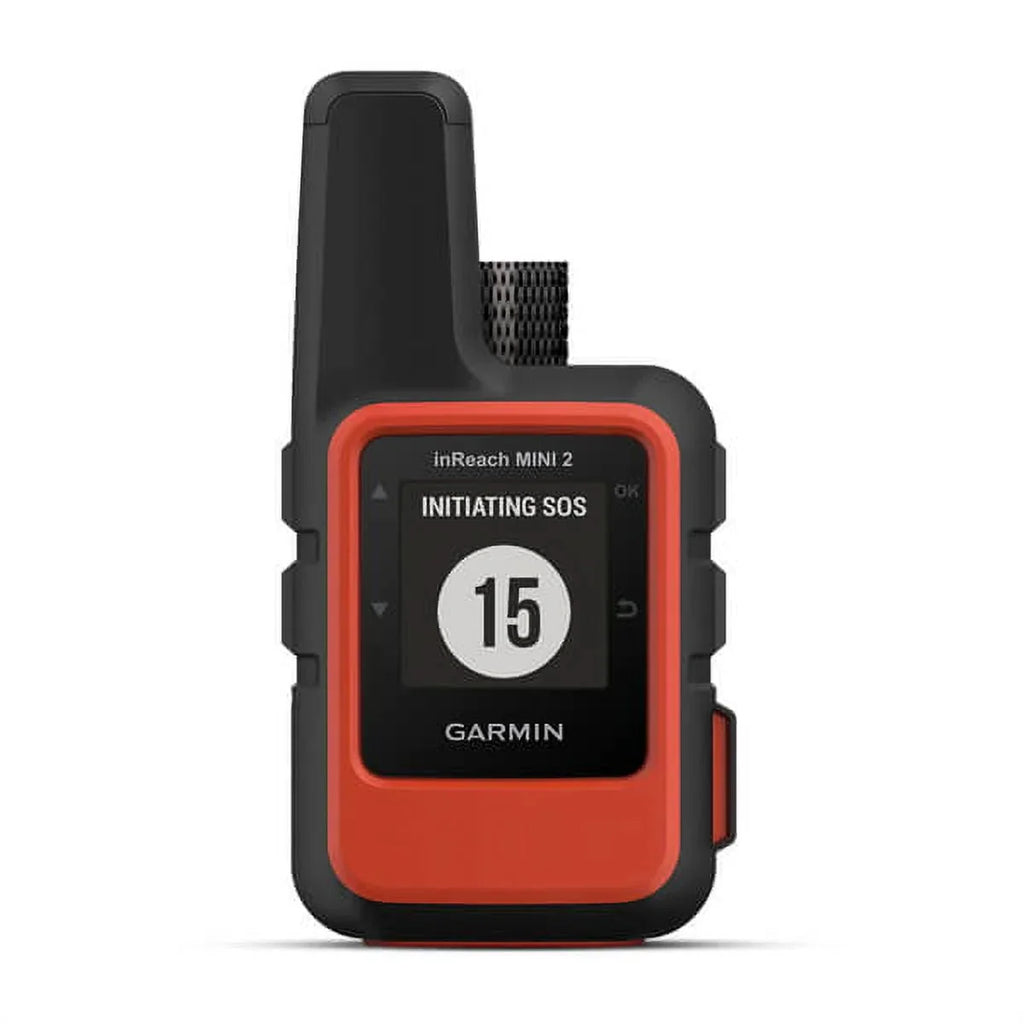 Garmin inReach Mini 2 Satellite Communicator, Flame Red