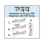PEZ Spongebob Gift Set, Four Dispensers and Six Candy Refills in Collectible Tin