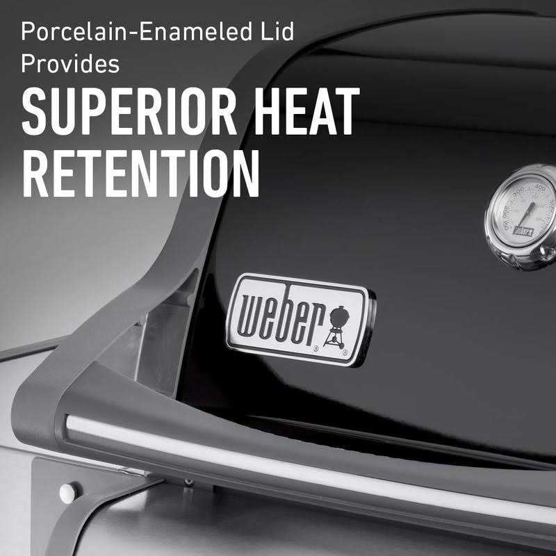 Weber Natural Gas Grill, Black - Spirit E-310 Classic