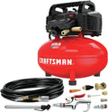 6 Gallon Oil-Free Pancake Air Compressor Kit - 150 PSI