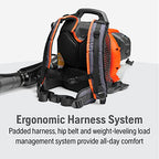 Gas Backpack Leaf Blower 51cc 2.16 HP 765 CFM 270 MPH