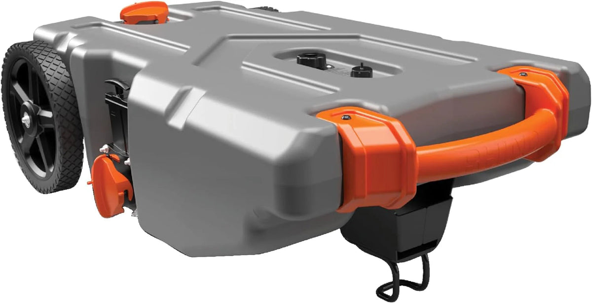 Camco Rhino 36-Gallon Portable RV Tote Tank With 2 Wheels - 39006
