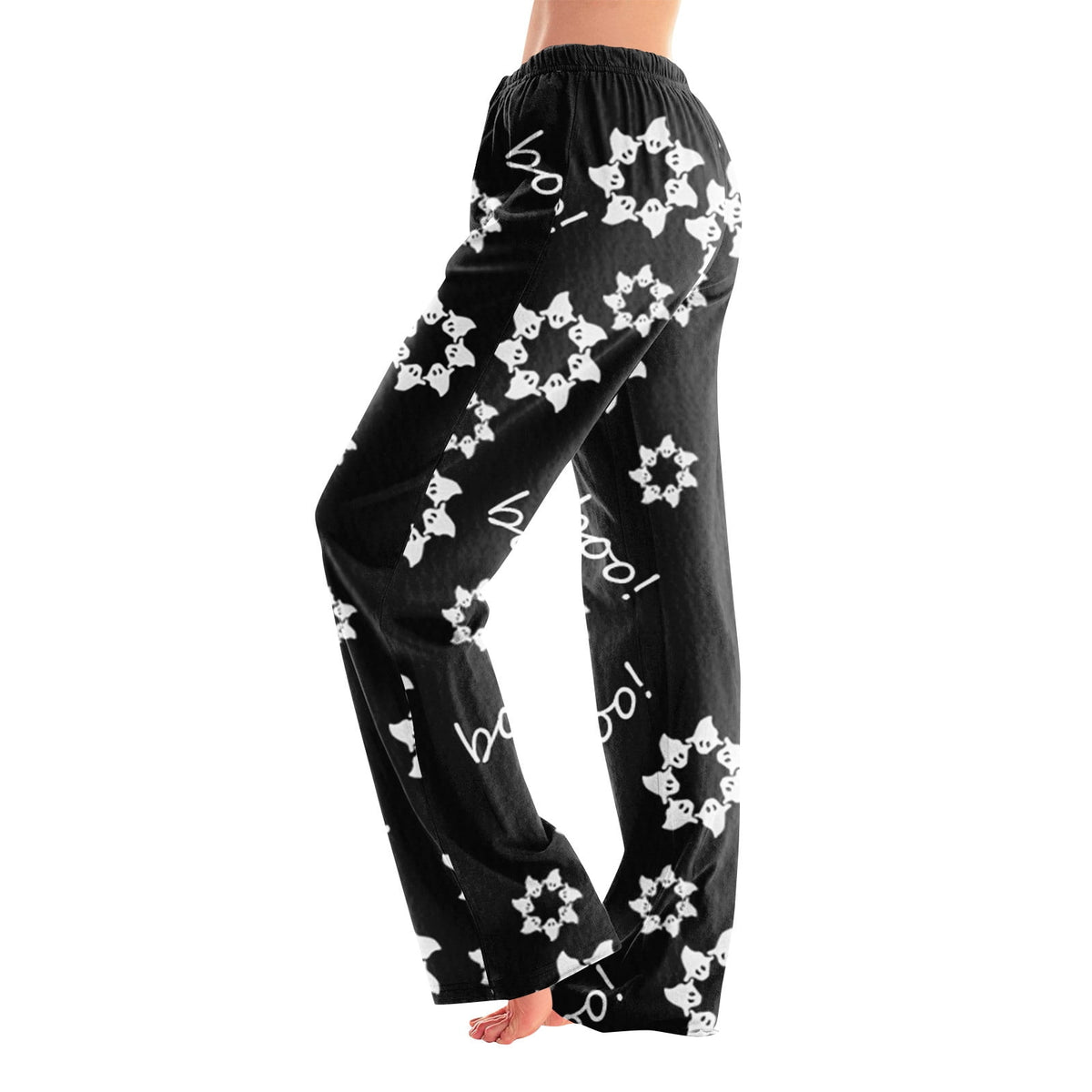 Hearthz Halloween Flannel Pajama Pants Women Plush Fuzzy Pajama Pants for Women Plaid Warm Cozy Pj Bottoms Lounge Pants Flannel Pants for Women
