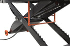 APlusLift Air-Operated Motorcycle & ATV Lift Table, 1500LB, 48in Wide With Side Extensions - MT1500X