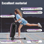 Advwin Scooter Luggage, 37 L, Pink