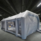 Inflatable Car Paint Spray Booth Work Tent With Filter System 26 x 15 x 10 Ft