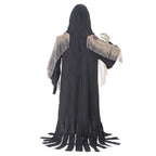 Animated Reaper with Lantern Decoration, Black and Brown, 84", Halloween by Way To Celebrate
