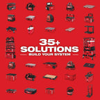 Milwaukee PACKOUT 22 in Rolling, Large and Medium Tool Box - 8426-8425-8424