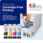 Epson EcoTank ET-4800 Wireless All-in-One Inkjet Printer, White - ET-4800