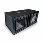 MTX Dual Vented Subwoofer Enclosure, 12in - SLH12X2S