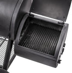 Oklahoma Joe's Longhorn Reverse Flow Smoker - Offset Barrel Design, Heavy-Gauge Steel, Dual Chamber Smoking