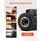 Kffkff 5 Gallon Air Tire Bead Seater, Heavy-Duty Tool for Tire Inflation, 87-116 PSI Operating Pressure, ATVs,Multicolor
