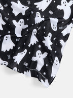 Way To Celebrate Halloween Women's Boo Ghosts Bandana, One Size, Black
