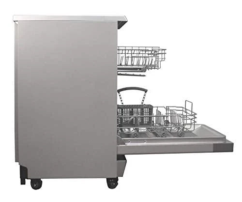 SPT Portable Dishwasher, 18 inch, 8 Place Settings, Stainless Steel - SD-9263SSA