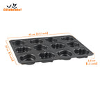 Way To Celebrate Halloween Cakelet Baking Mold 17" x 13" 12-Cavity