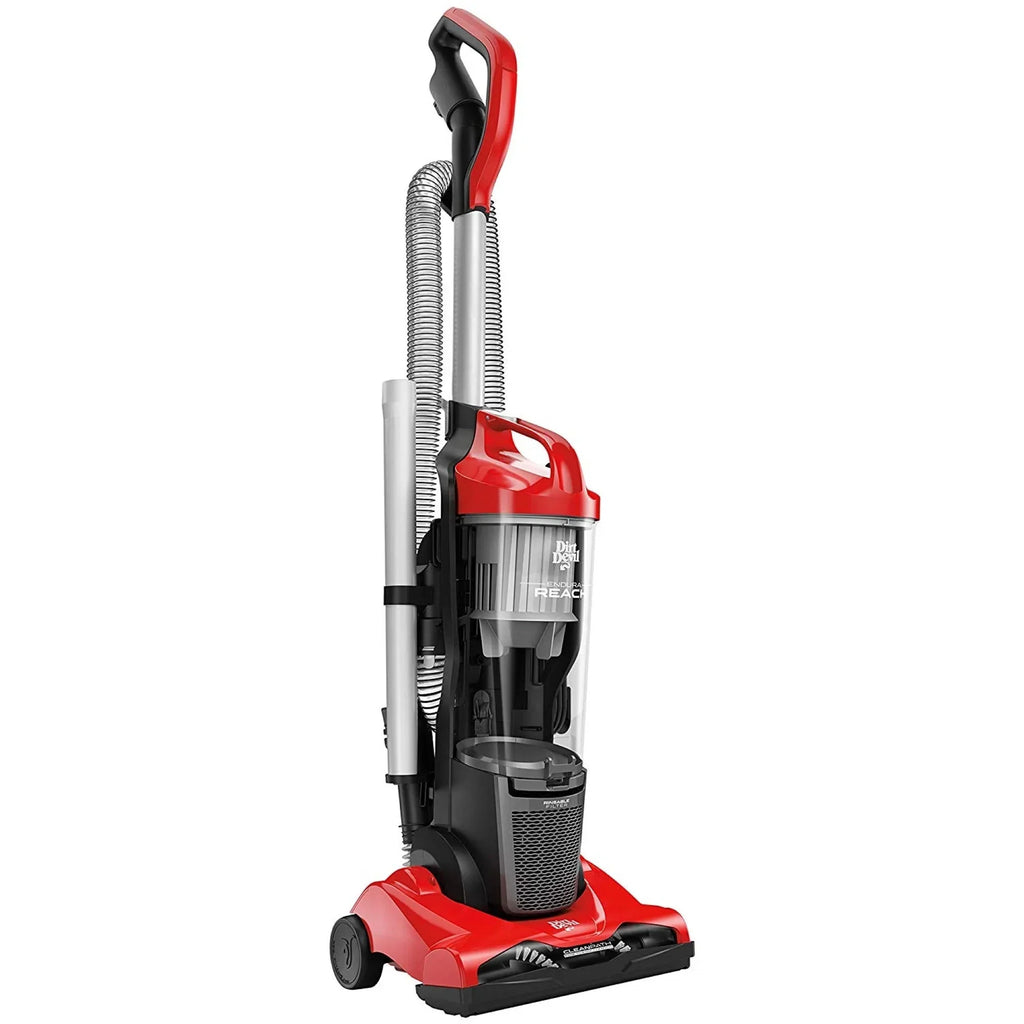 Dirt Devil Endura Reach Upright Bagless Vacuum Cleaner, Corded, Red - UD20124