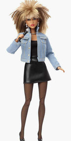 Mattel Barbie Signature Tina Turner Collectible Doll With 90s Outfit & Accessories